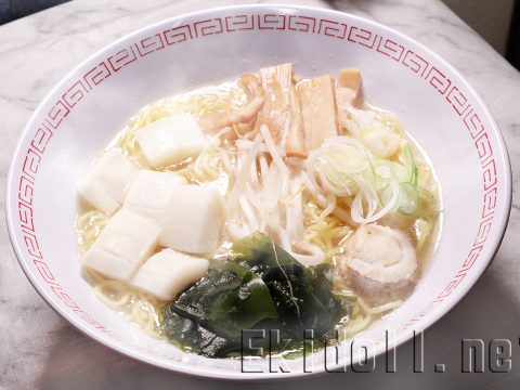 青函連絡船の海峡ラーメン(塩)