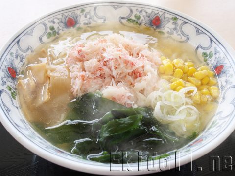 カニラーメン(ミルキーウェイ:マリンドリーム能生)